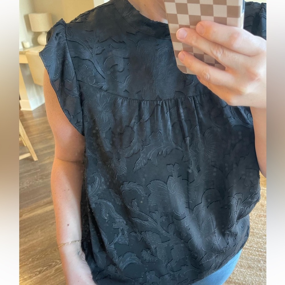 Loft black top